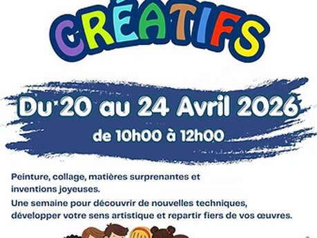 Stage : Ateliers créatifs 6-12 ans