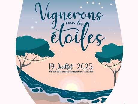 Vignerons sous les étoiles - Gastronomie & Wein, mit den Füßen im Wasser