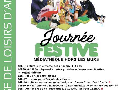 Journée festive : Médiathèque hors les murs