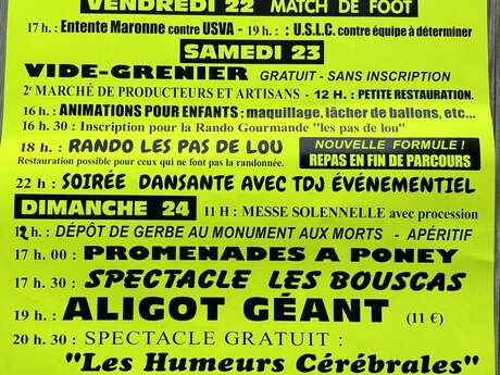 Fête patronale de Loupiac