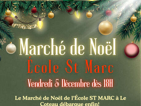 Marché de noël école Saint Marc