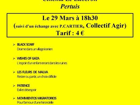 Séance de courts métrages Amnesty International