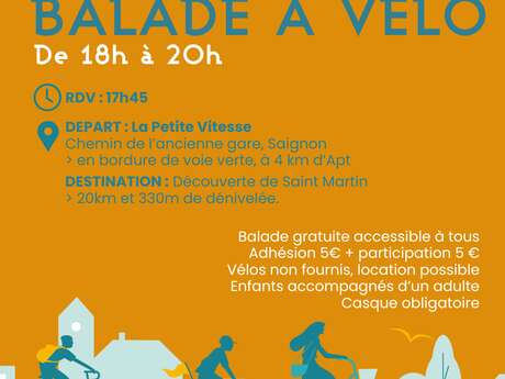 Balade à vélo accompagnée