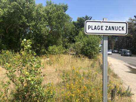 Fahrradabstellplatz - Strand von zanuck