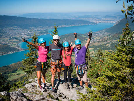 Via-Tyro d'Annecy : Via ferrata et Tyroliennes