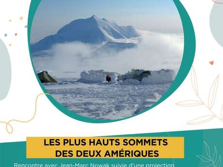 Conférence "Les plus hauts sommets des deux Amériques"
