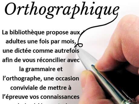 Défi orthographique Défi orthographique