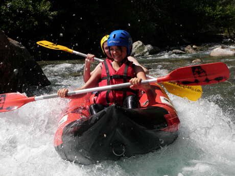 Family Canoe trip on the Roya River