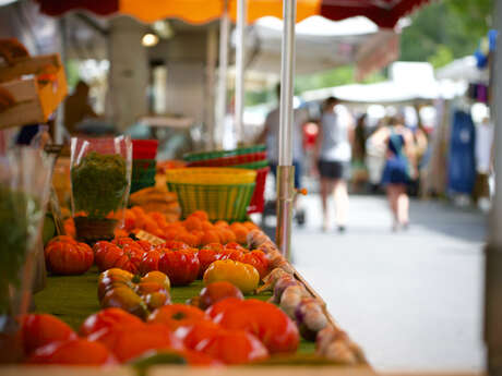 Marché de Villeneuve lez Avignon