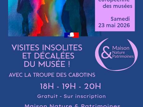 Visites théâtralisées décalées avec les Cabotins ! -  Nuit des Musées