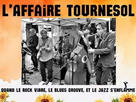 Dîner-spectacle : Soirée Rock années 60/70 avec l'Affaire Tournesol !