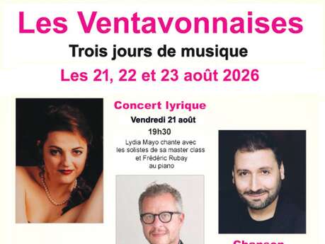 Les Ventavonnaises - 3 jours de musique