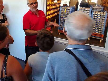 Visite commentée Fromagerie Les 4 Fermes