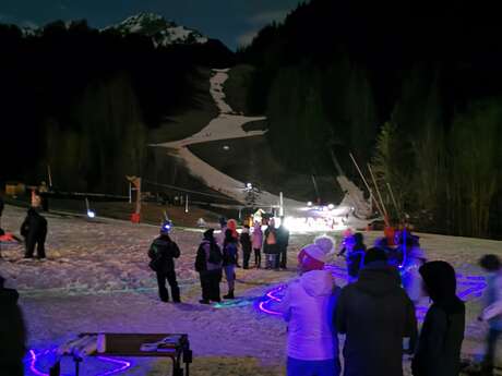 Descente aux flambeaux à La Chèvrerie