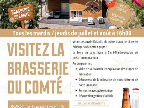Visites de la Brasserie du Comté