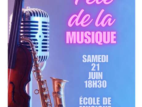 Fête de la musique de l'école de musique Jacques Melzer
