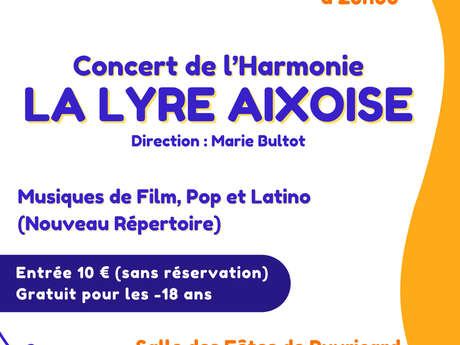 Concert de la Lyre aixoise