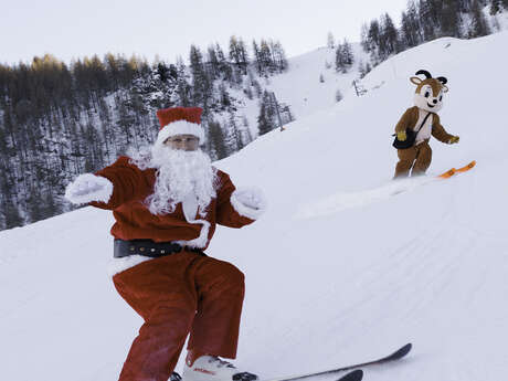 Défilé du Père-Noël et Trafanou