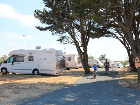 Motorhome parking area - Le Bois-Plage-en-Ré