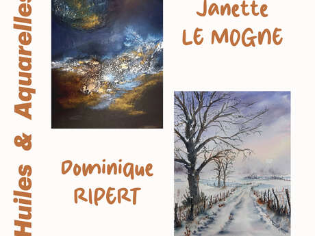 Expositions de peintures sur huiles et d'aquarelles "Et si on rêvait ?"