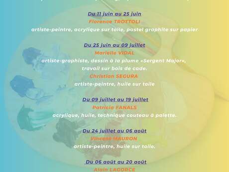 Exposition : Marielle Vidal et Christian Segura