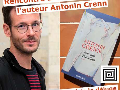 Rencontre à la librairie avec l'auteur Antonin Crenn