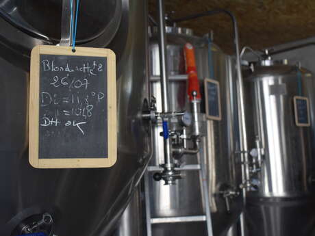 Visite de la brasserie Walpine