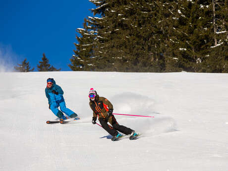 Cours de ski alpin adulte