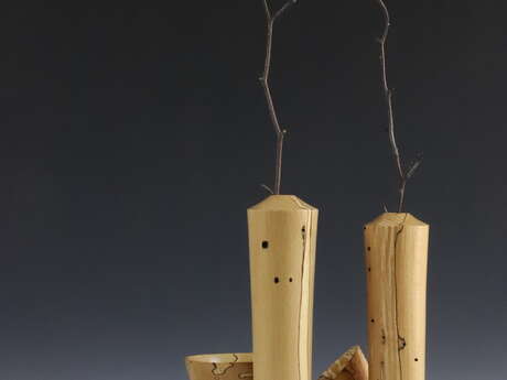 Elisabeth Molimard - Tournage d'Art sur Bois