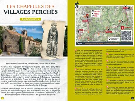 Les chapelles des villages perchés - de Crestet vers Séguret