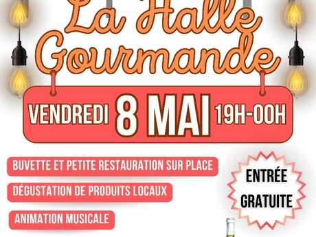 Marché nocturne La Halle Gourmande