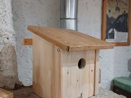Fabrication d'un nichoir à oiseaux - atelier chantournage avec Robert Brunelin
