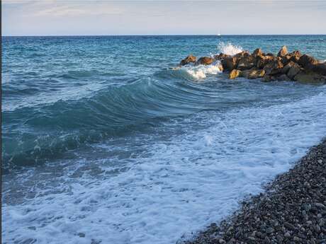 Plage du Gorbio