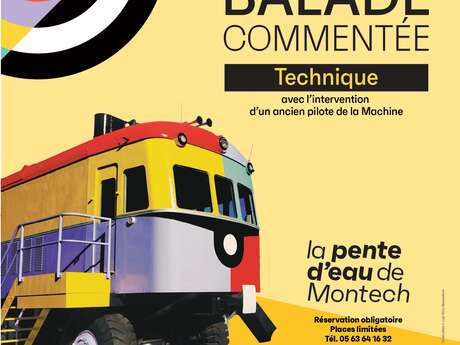 Balade commentée de la Pente d'eau de Montech - Spéciale technique
