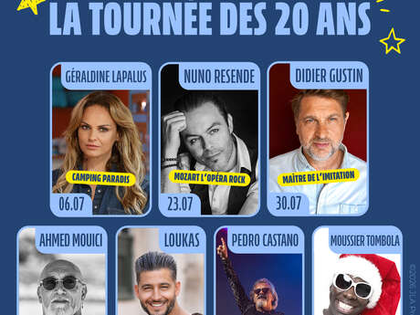 La Tournée des 20 ans au Camping Paradis