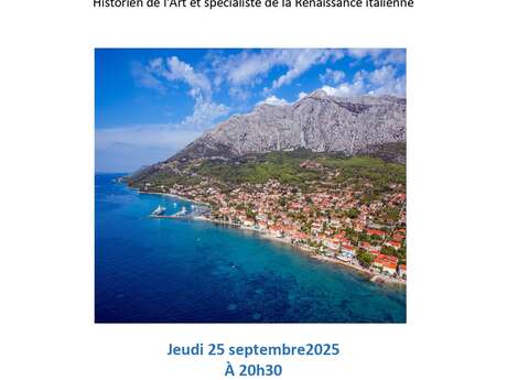 Conférence Histoire de l’art “de Zadar à Dubrovnik, les trésors de la côte dalmate“