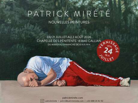 Exposition des peintures de Patrick Mirété