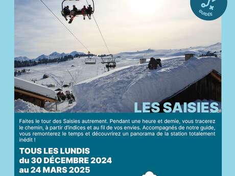 Once upon a time in Les Saisies: guided tour