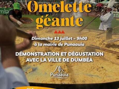 The giant omelette - Orange Festival