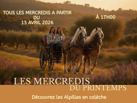 Mittwochs im Frühling mit Attelage Évasion