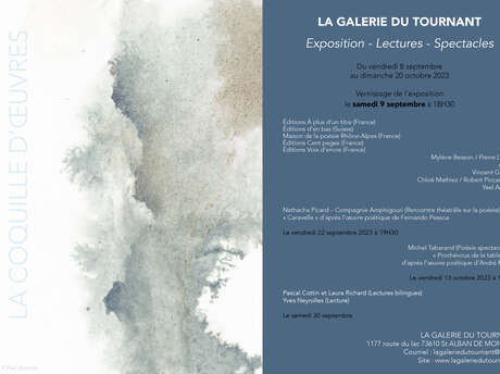 Vernissage de l'exposition "La Coquille d'Œuvres"