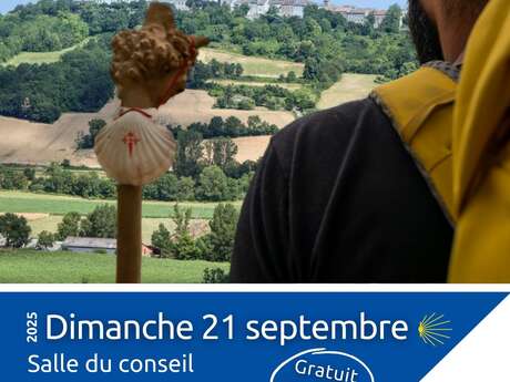 Conférence : cheminer vers Compostelle Le 21 sept 2025