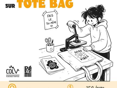 Atelier flocage Tote Bag