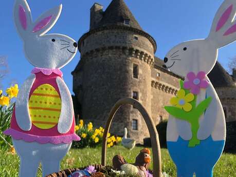 Chasse aux oeufs au château d'Auzers
