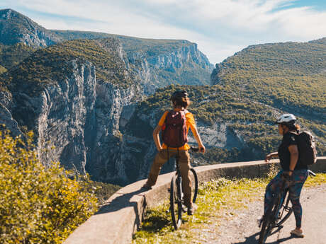 Route des Crêtes, Gorges du Verdon - Cols et routes réservés aux Cyclistes