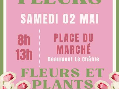Vente de fleurs de Beaumont