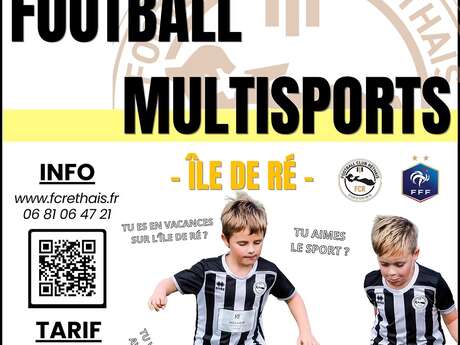 Clínica de fútbol juvenil organizada por el Football Club Réthais