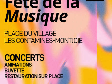 Fête de la musique aux Contamines !