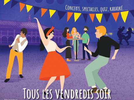 LES GUINGUETTES DU DOMAINE  : concert, spectacle, quizz, karaoké…