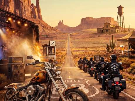 ‘Brother Eagles’ motorbike rally at Mas de Bagatin
